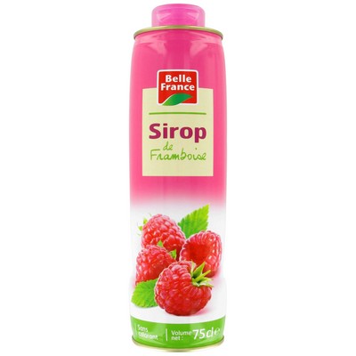 SIROP DE FRAMBOISE BF BIDON 75 CL