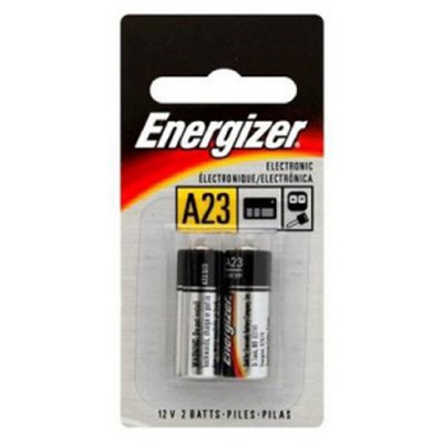 Energizer A23 Miniature Alkaline Battery, Pack of 2