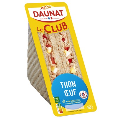 CLUB CLASSIQUE THON OEUF DAUNAT 160G