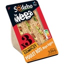 SODEBO Mega Club Sandwich 230g Chicken Mayonnaise