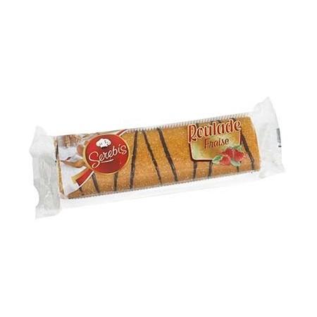 300G STRAWBERRY ROULADE SEREBIS