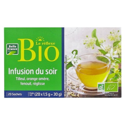 Infusion du Soir Bio x20 Sachets Belle France