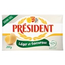PRESIDENT Beurre Demi-Sel 60% MG 200G