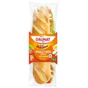 BAGUETTE MOELLEUX POULET ROTI CRUDITES DAUNAT 230G