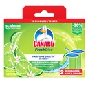 Canard® Fresh Disc® Recharges Fraîcheur Citron Vert – 2 recharges (12 disques)