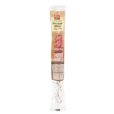 SAUCISSE SECHE DROITE PP BF SACHET 250 G