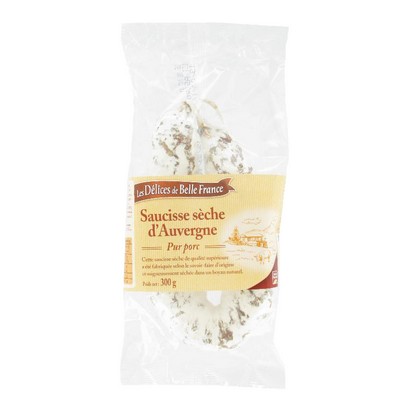 SAUCISSE SECHE COURBEE PP D AUVERGNE DBF SCHT 300G