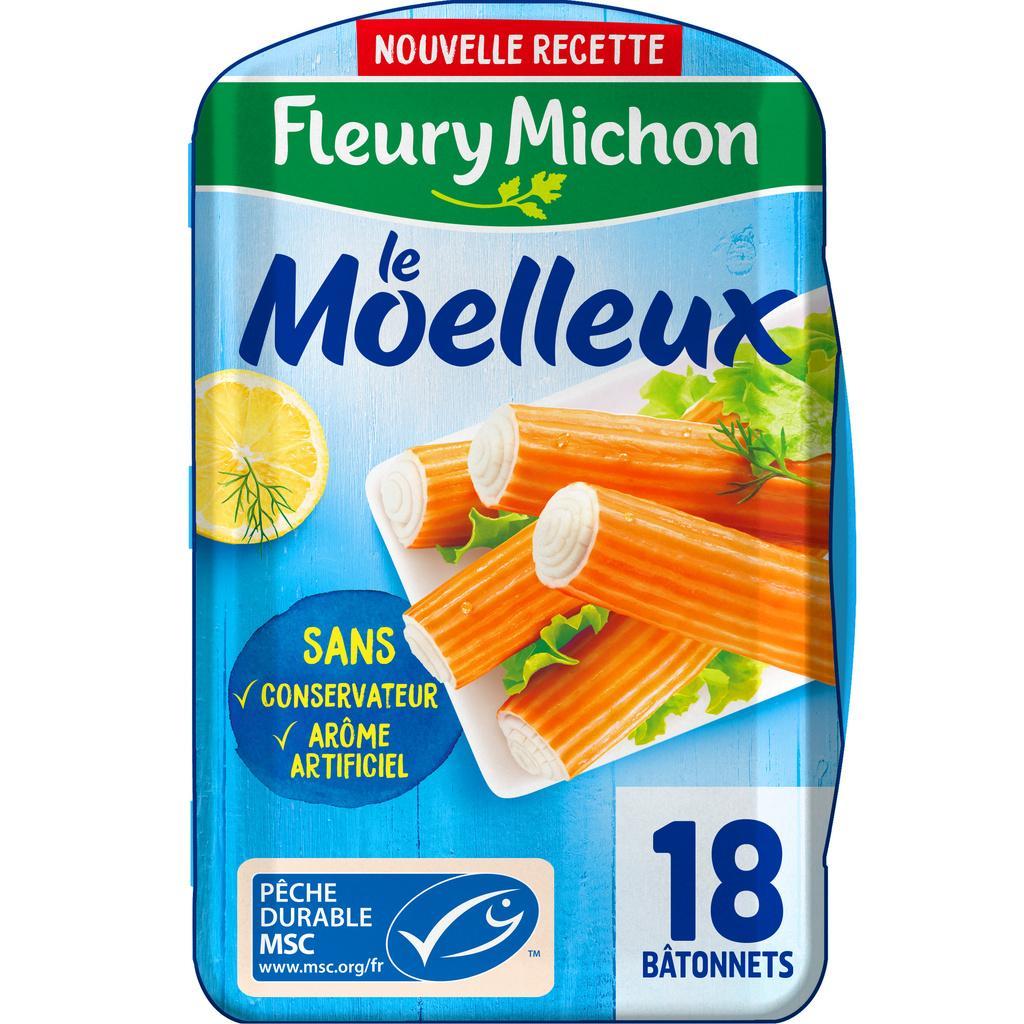 18 Bâtonnets de Surimi Moelleux