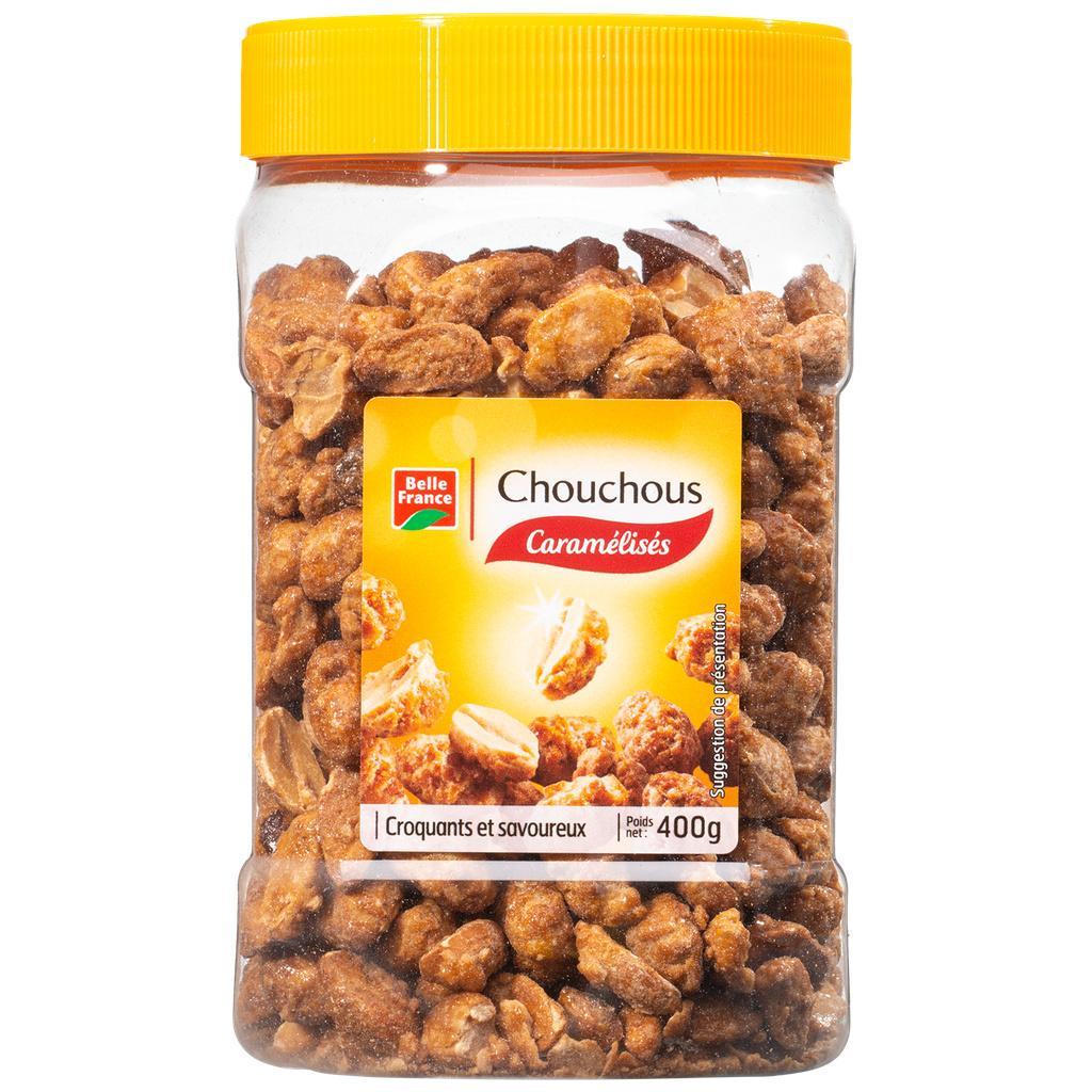 Cacahuètes Caramélisées BF Bocal 250g