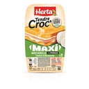HERTA Maxi Mozzarella Croque-Monsieur x2 310g