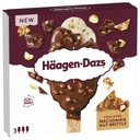 Häagen-Dazs Cracking Macadamia Nut Brittle Ice Cream Sticks 3x80ml