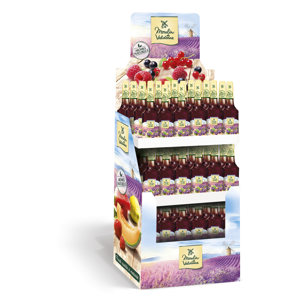 Moulin de Valdonne Violet Syrup 70cl Bottle