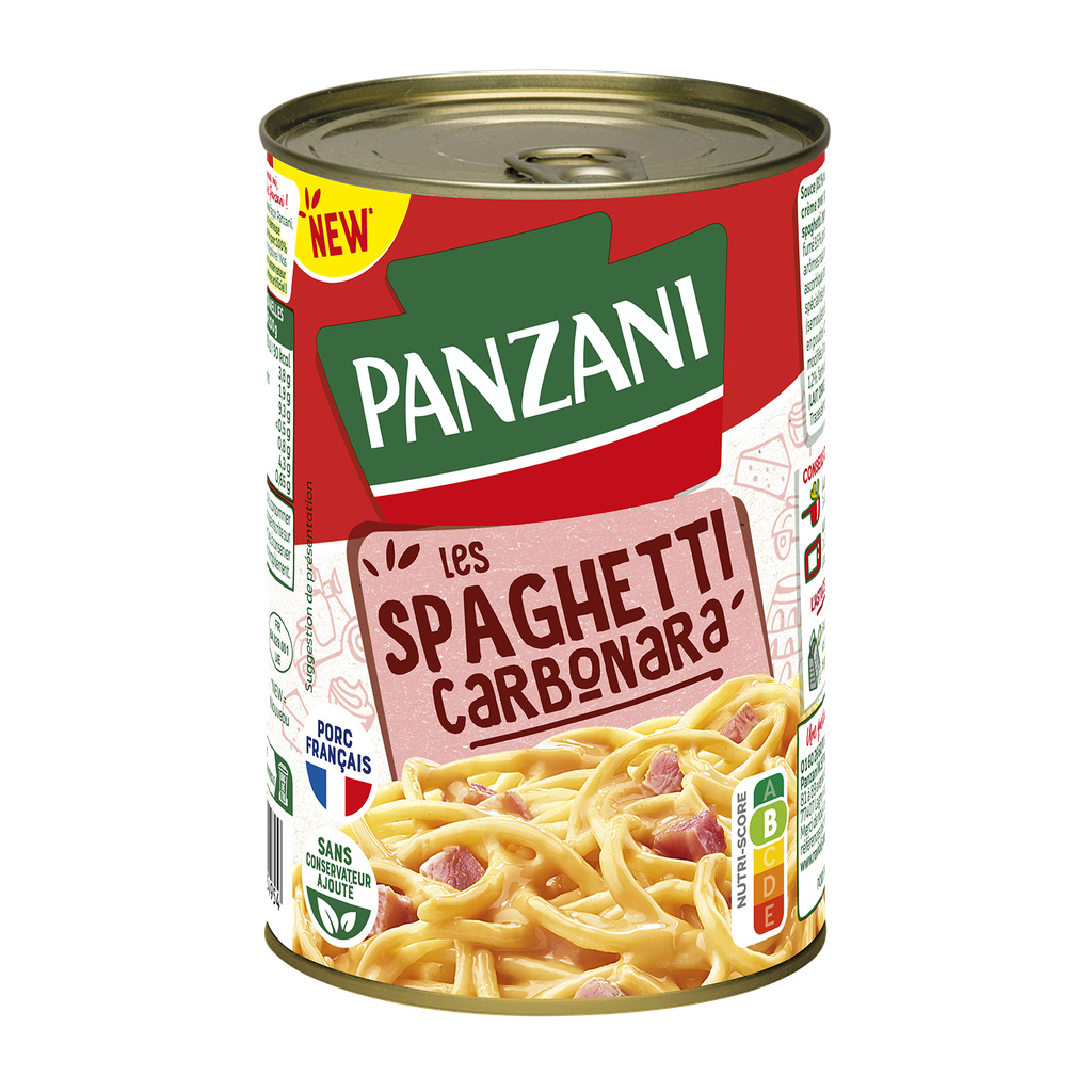 PANZANI - SPAGHETTI CARBONARA 400G