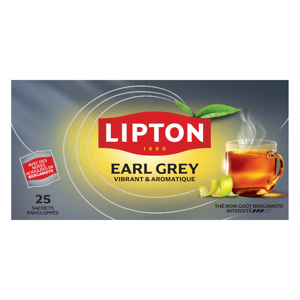 Lipton Earl Grey Black Tea 25 Bags