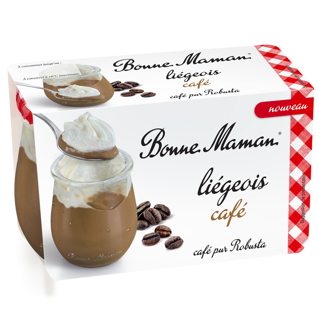 BM Dessert Liégeois Café 2x105g