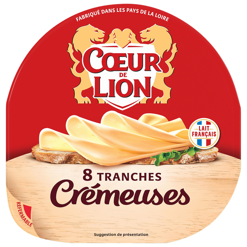 COEUR DE LION 8 TRANCHES CREMEUSES 150G