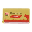 BF Fine Unsalted Pasteurized Butter Plaquette 125g