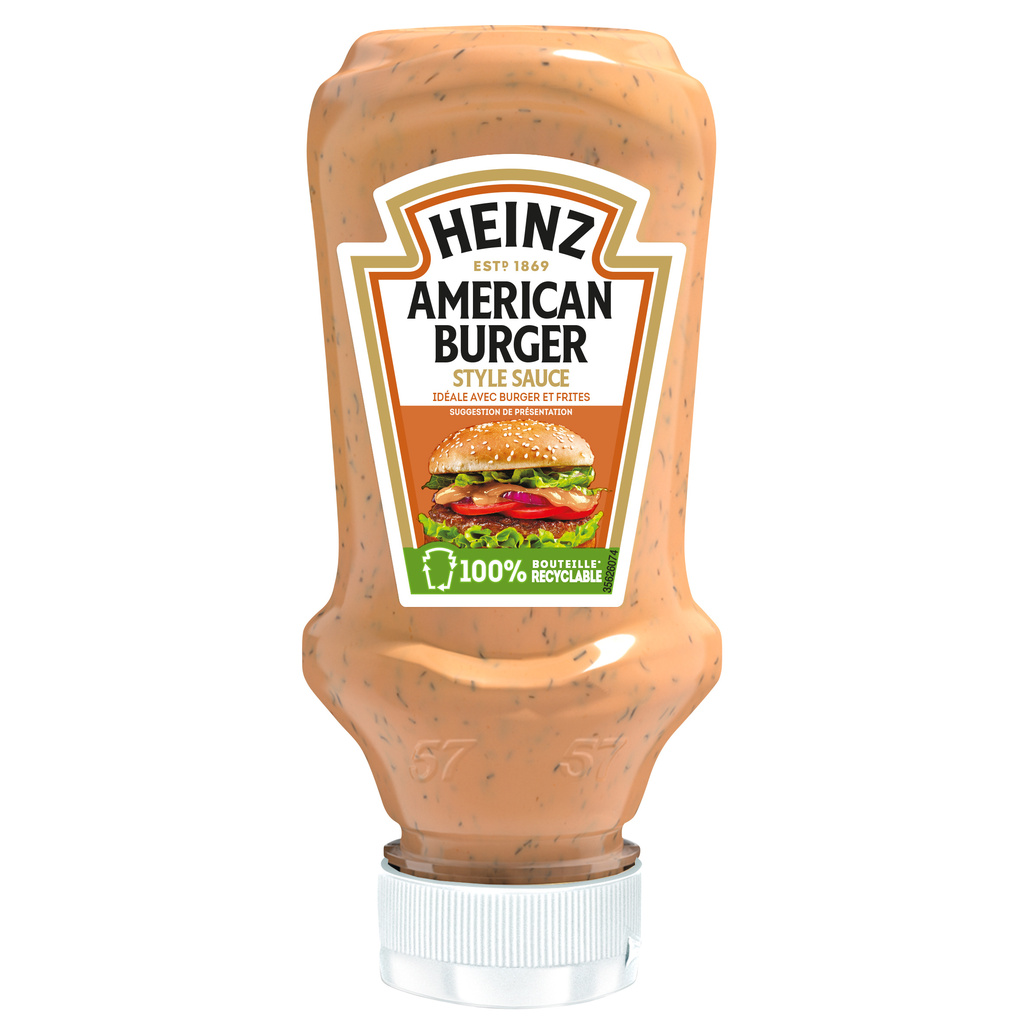 Heinz Sauce Burger Américaine Top Down 230g