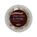 Pitted Green Olives with Cheese DBF Jar 150g