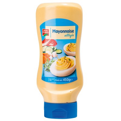 Belle France Mayonnaise Allégée Nature Flacon Souple 455g