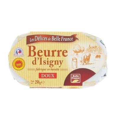 BEURRE DOUX MOULE BARATTE ISIGNY AOP DBF 250 G 