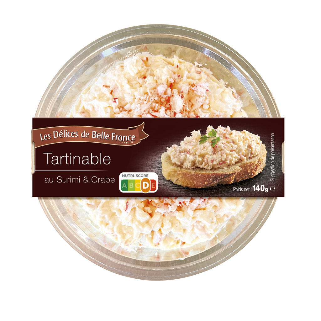Premium Crab Surimi Spread DBF Jar 140g