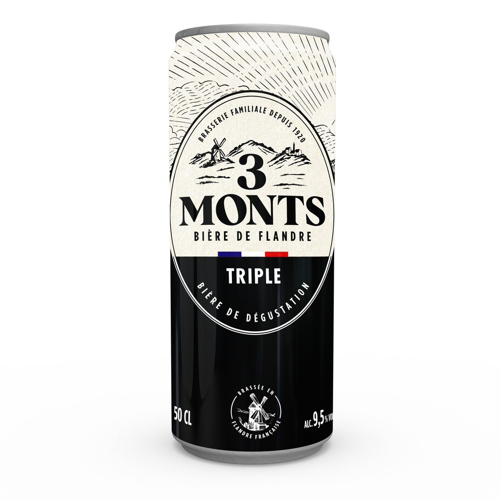 3 MONTS TRIPLE BOX 9.5% 50CL