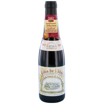 Côtes du Rhône AOC Belle France Bottle 37.5 cl