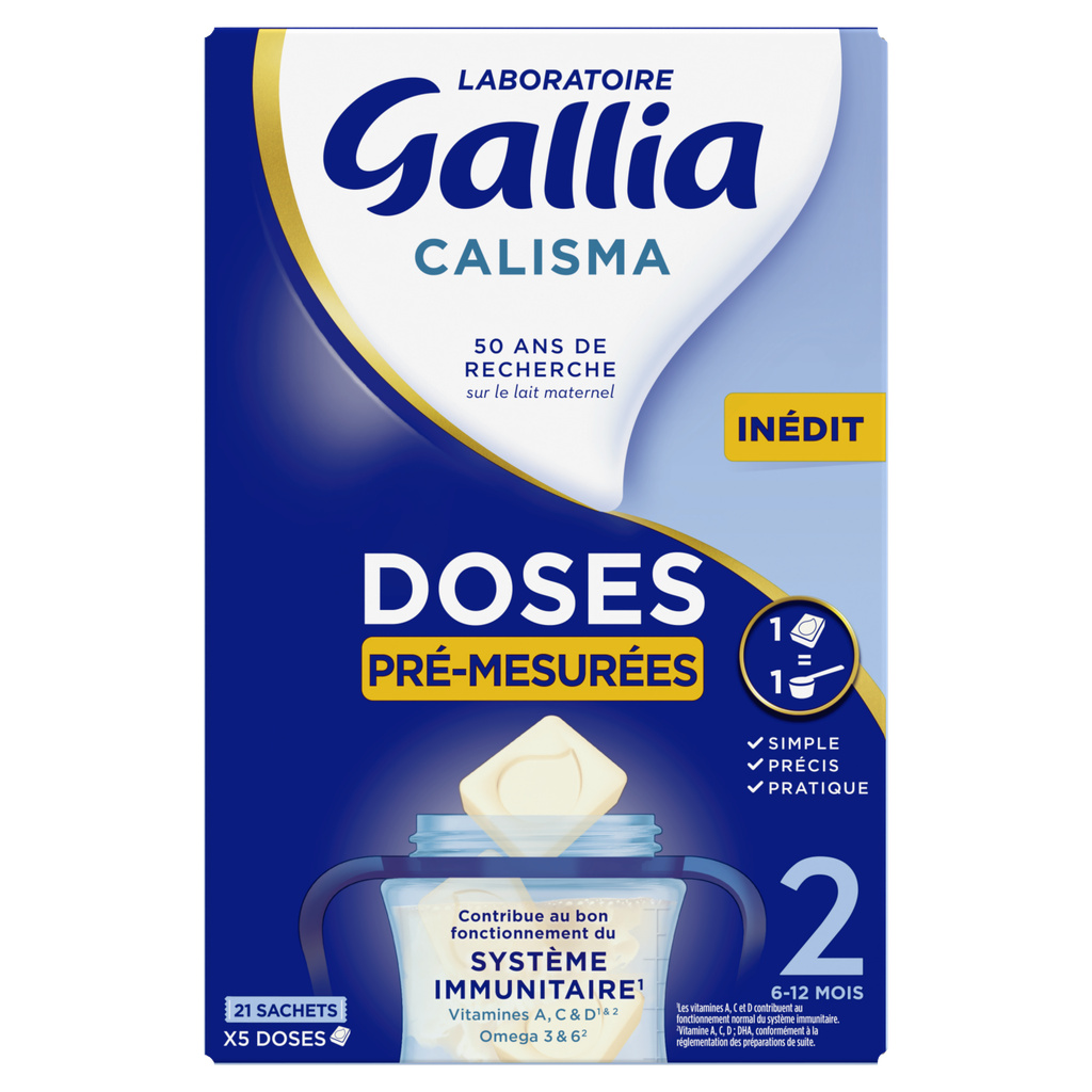 LABORATOIRE GALLIA CALISMA Lait 2e Âge 504G (6-12 mois)