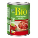 Tomates Pelées Entières Bio Boîte - Poids net égoutté : 240g / Poids net : 400g