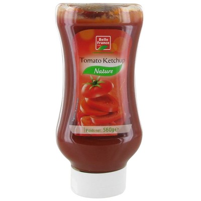 Ketchup Nature Belle France Flacon Souple 560g