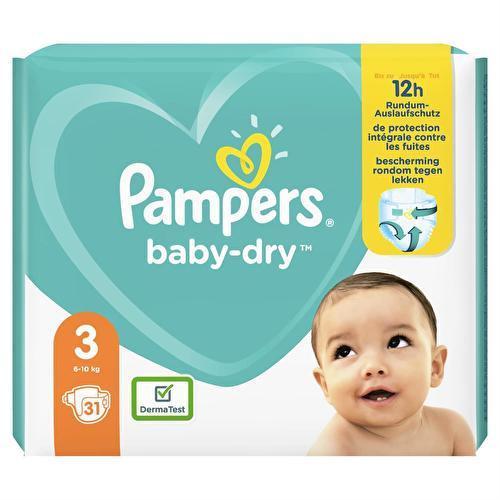 Baby Dry Diapers Size 3 x23