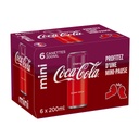 COCA-COLA CHERRY 6x20cl SLIM MINI FRIDGE PACK
