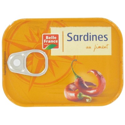 Belle France Sardines au Piment 135g 1/5