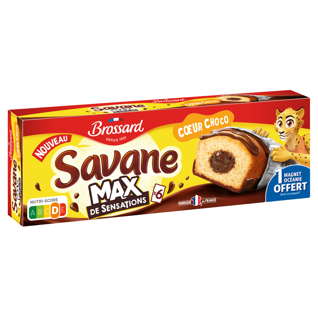 SAVANE MAX CHOCO HEART X6 180G