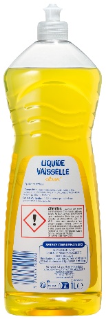 1L LIQUIDE VAISSELLE CITRON ECOPRIX