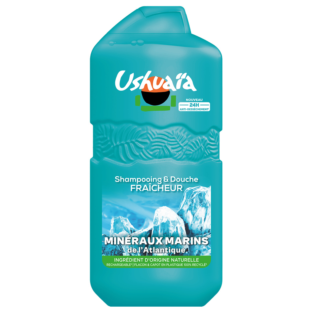 Ushuaïa Gel Douche Minéraux Marins 280ml