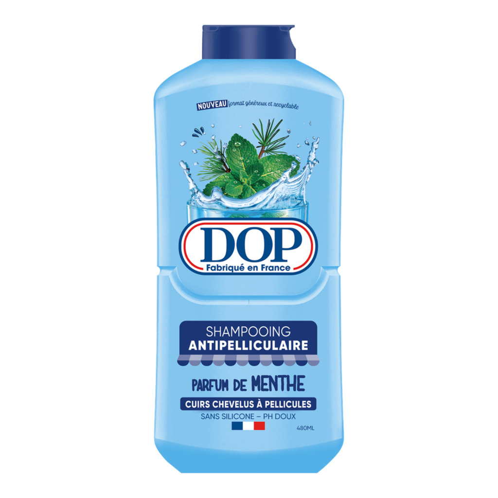 DOP Shampooing Antipelliculaire Menthe 480ml