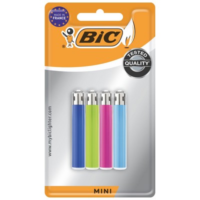 Pack of 4 J25 Mini Stand Multi Lighters
