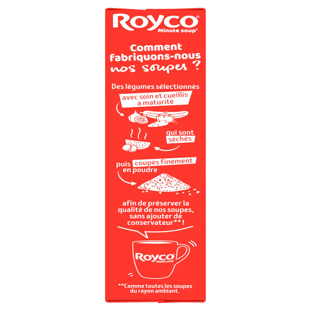 Royco Velouté Classique 12 Légumes 4x12,4g