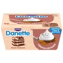 DANETTE Liégeois Pâtissier Façon Tiramisu 4x90g