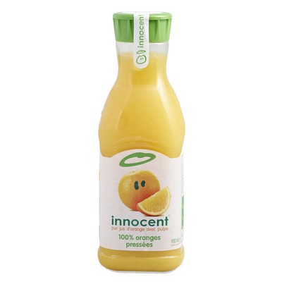 innocent orange juice with pulp 900ml