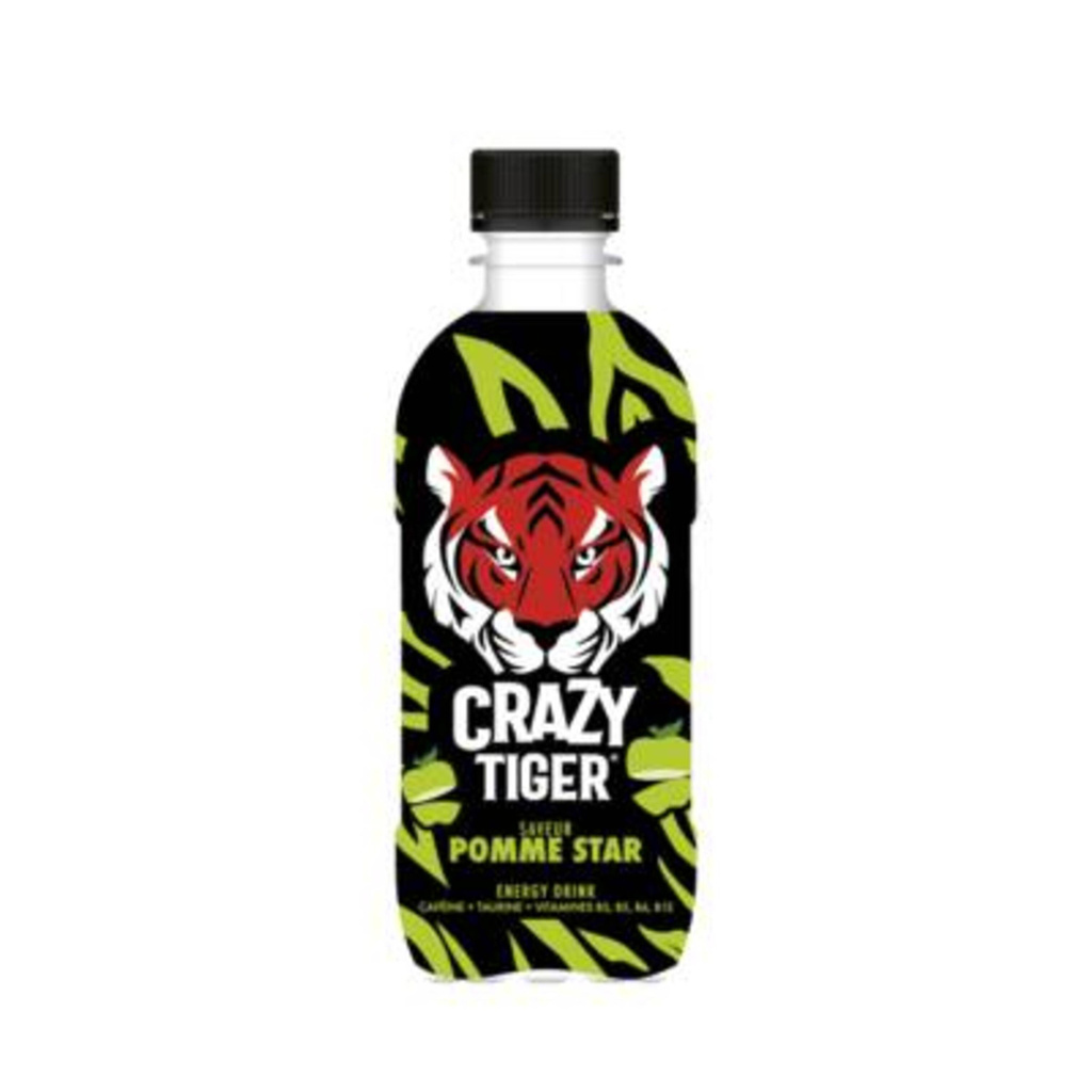 Crazy Tiger Pomme PET 35cl