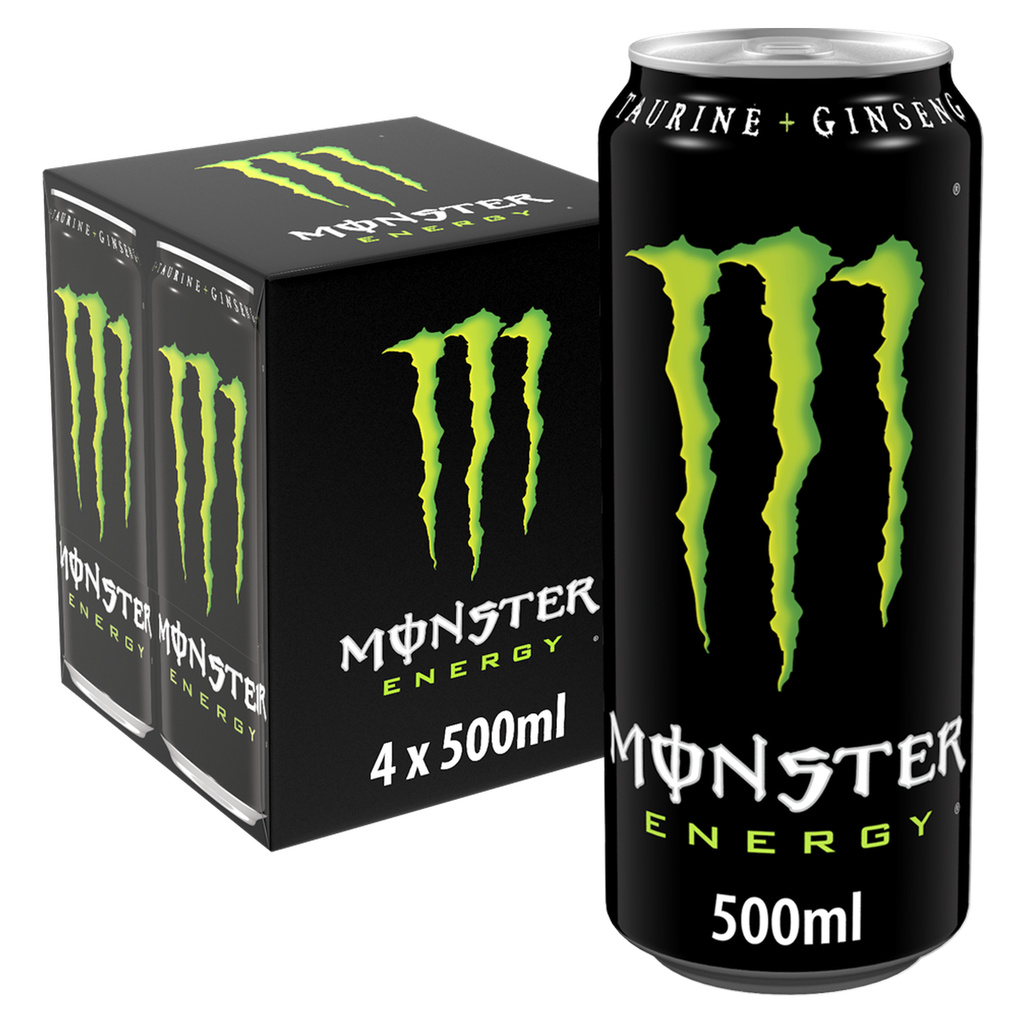 MONSTER ENERGY 4x50cl Cans