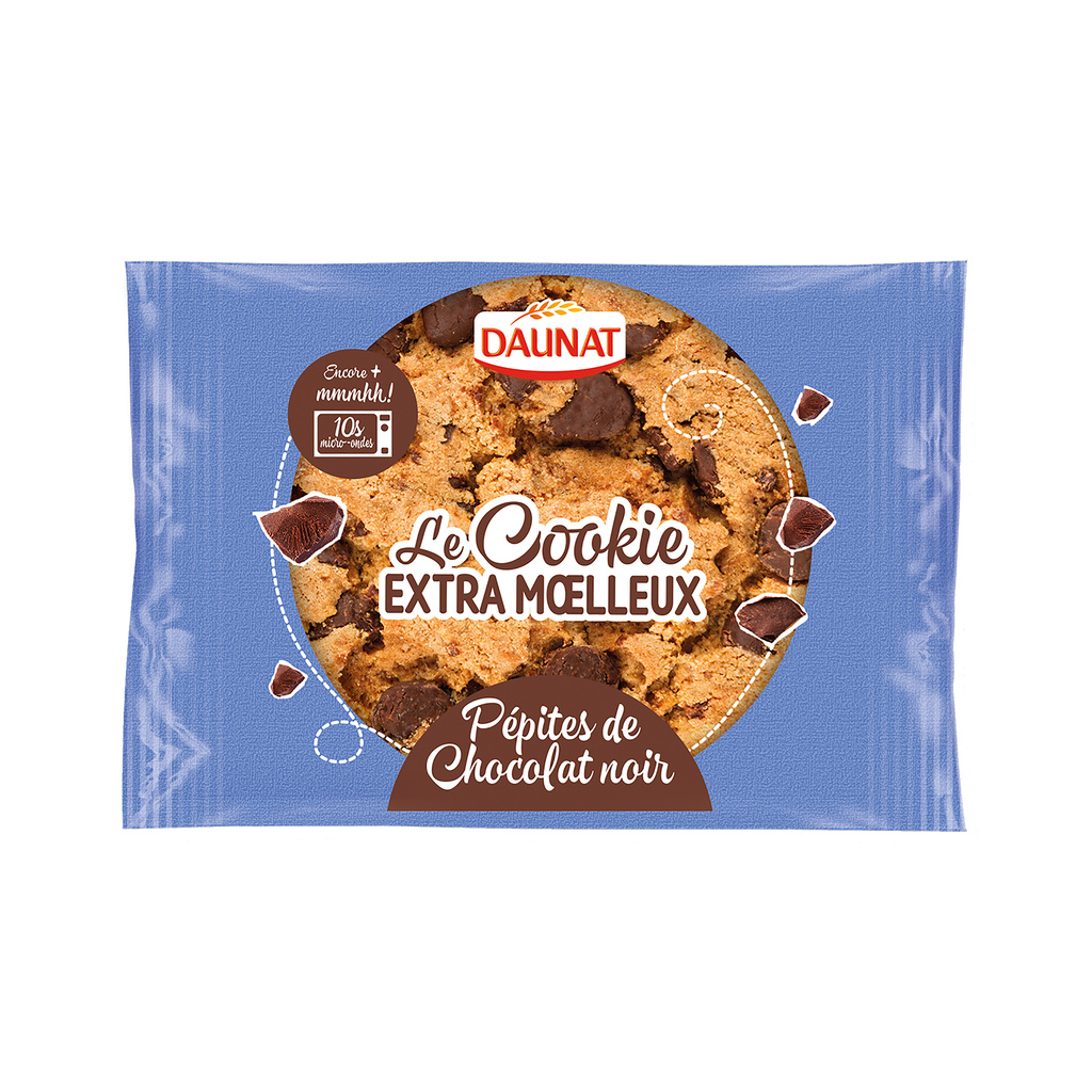 Cookie Nature aux Pépites de Chocolat 70g Daunat