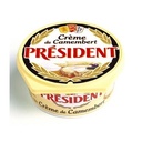 PRESIDENT CAMEMBERT CREAM 150G