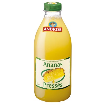 Andros Pur Jus de Ananas 1x1L