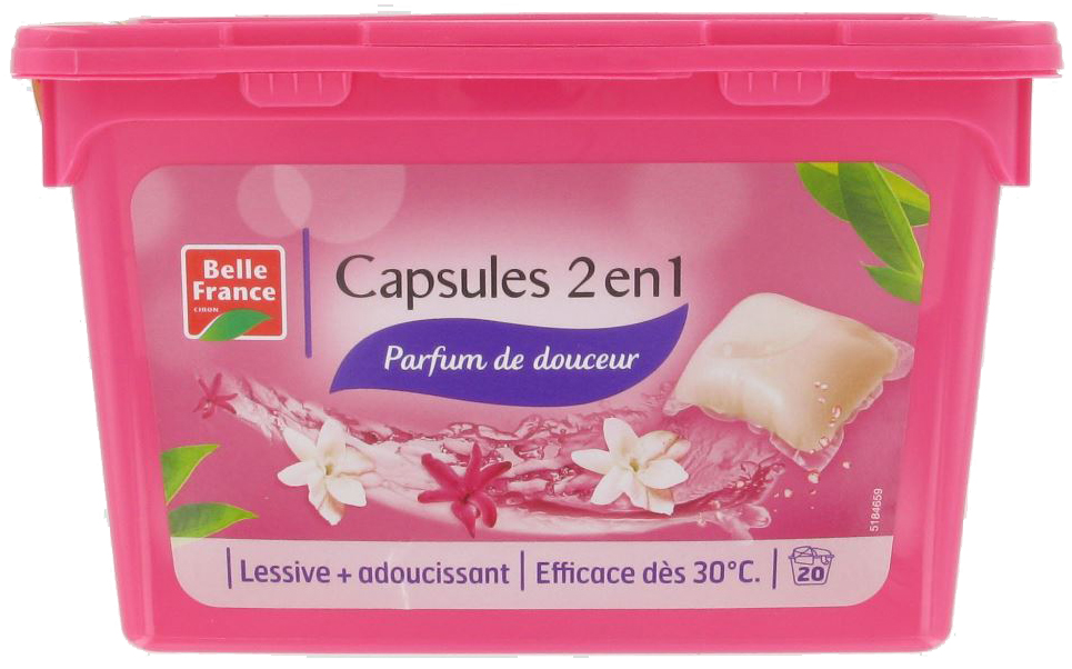 Pods Lessive Liquide Marseille x24 Belle France
