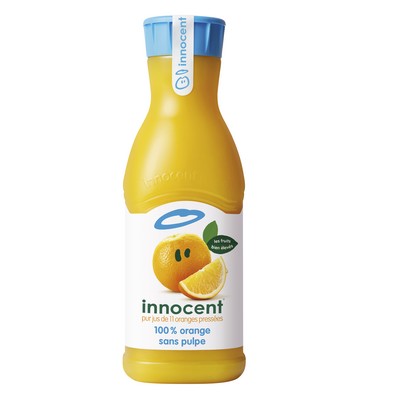 innocent jus d'orange sans pulpe 900ml