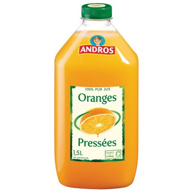 Andros Pur Jus d'Orange 1,5L